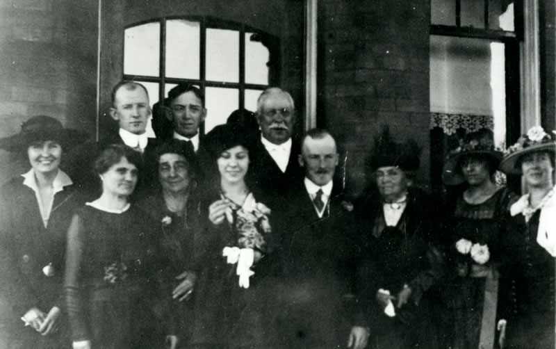 McQuaig Wedding Party, 1919